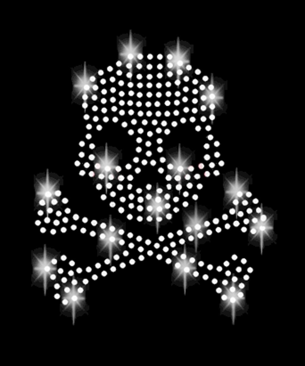 Silber 7cm Strass Applikation Klein Totenkopf Knochen Pirat Beine Skull Schädel Bügelbild Applikationen Strasssteine Gothic Rhinestone Bones Silber 7cm Strass Applikation Klein Totenkopf Knochen Pirat Beine Skull Schädel Bügelbild Applikationen Strasssteine Gothic Rhinestone Bones von ApfelblueteShopDE