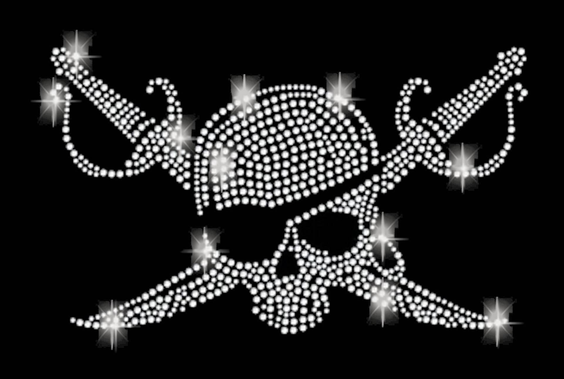 Strass Applikation Pirat Säbel Skull Totenkopf Knochen Schädel Bügelbild Applikationen Strasssteine Rhinestone Bones Aufbügeln Messer Hotfix Strass Applikation Pirat Säbel Skull Totenkopf Knochen Schädel Bügelbild Applikationen Strasssteine Rhinestone Bones Aufbügeln Messer Hotfix von ApfelblueteShopDE