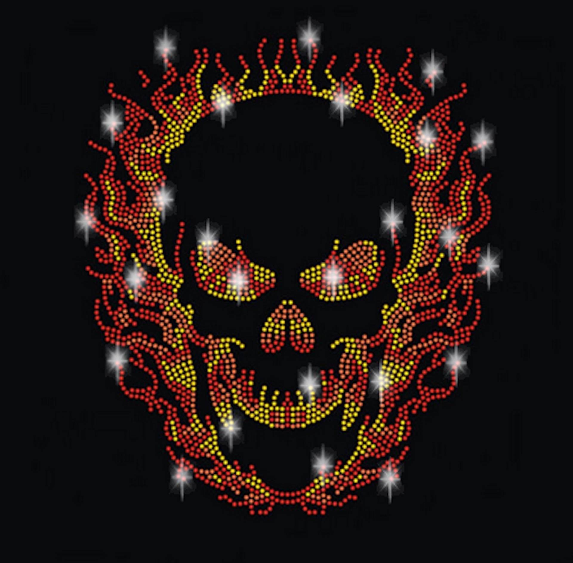 Strass Applikation Totenkopf Flammen Burning Skull Schädel Bügelbild Applikationen Feuer Strasssteine Gothic Rhinestone Fire Rot Gelb Strass Applikation Totenkopf Flammen Burning Skull Schädel Bügelbild Applikationen Feuer Strasssteine Gothic Rhinestone Fire Rot Gelb von ApfelblueteShopDE