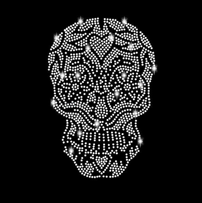 Strass Applikation Totenkopf Suger Skull Schädel Bügelbild Applikationen Hot Fix Strasssteine Gothic Rhinestone Flowers Iron On Aufbügeln Strass Applikation Totenkopf Suger Skull Schädel Bügelbild Applikationen Hot Fix Strasssteine Gothic Rhinestone Flowers Iron On Aufbügeln von ApfelblueteShopDE