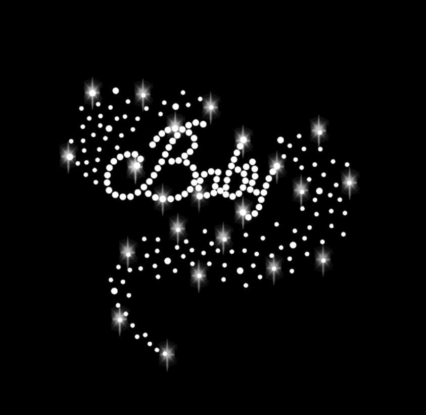 Strass Bügelbild Baby Kind Applikation Schwangerschaft Geburt Mama Bügelbilder Hotfix Applikationen Strassstein Umstandsmode Tshirt Pregnant von ApfelblueteShopDE