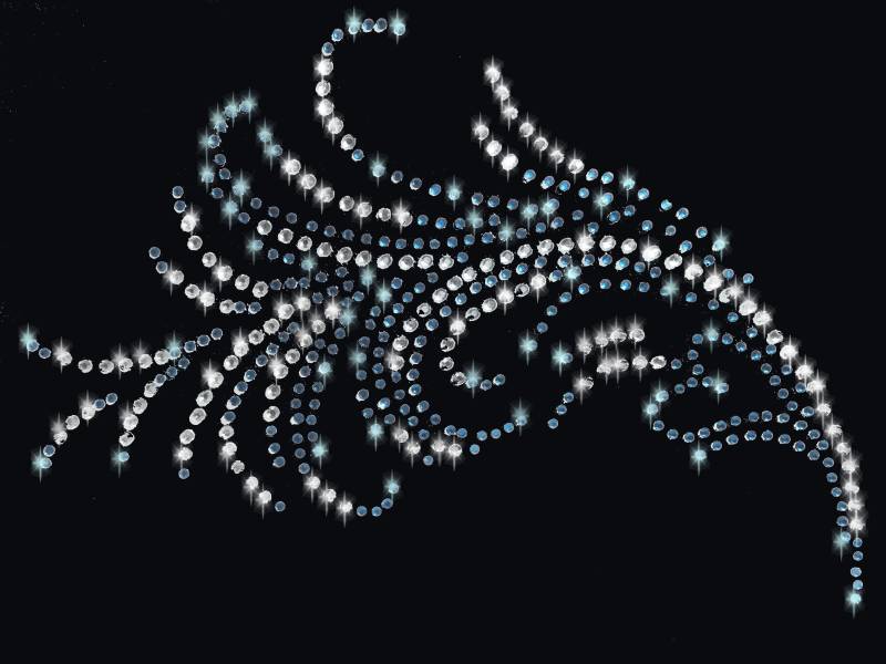 xl Strass Applikation Feder Ornament Bügelbild Hot Fix Applikationen Strasssteine Rhinestone Necklace Neckline Ausschnitt Feather Vogel Bird xl Strass Applikation Feder Ornament Bügelbild Hot Fix Applikationen Strasssteine Rhinestone Necklace Neckline Ausschnitt Feather Vogel Bird von ApfelblueteShopDE
