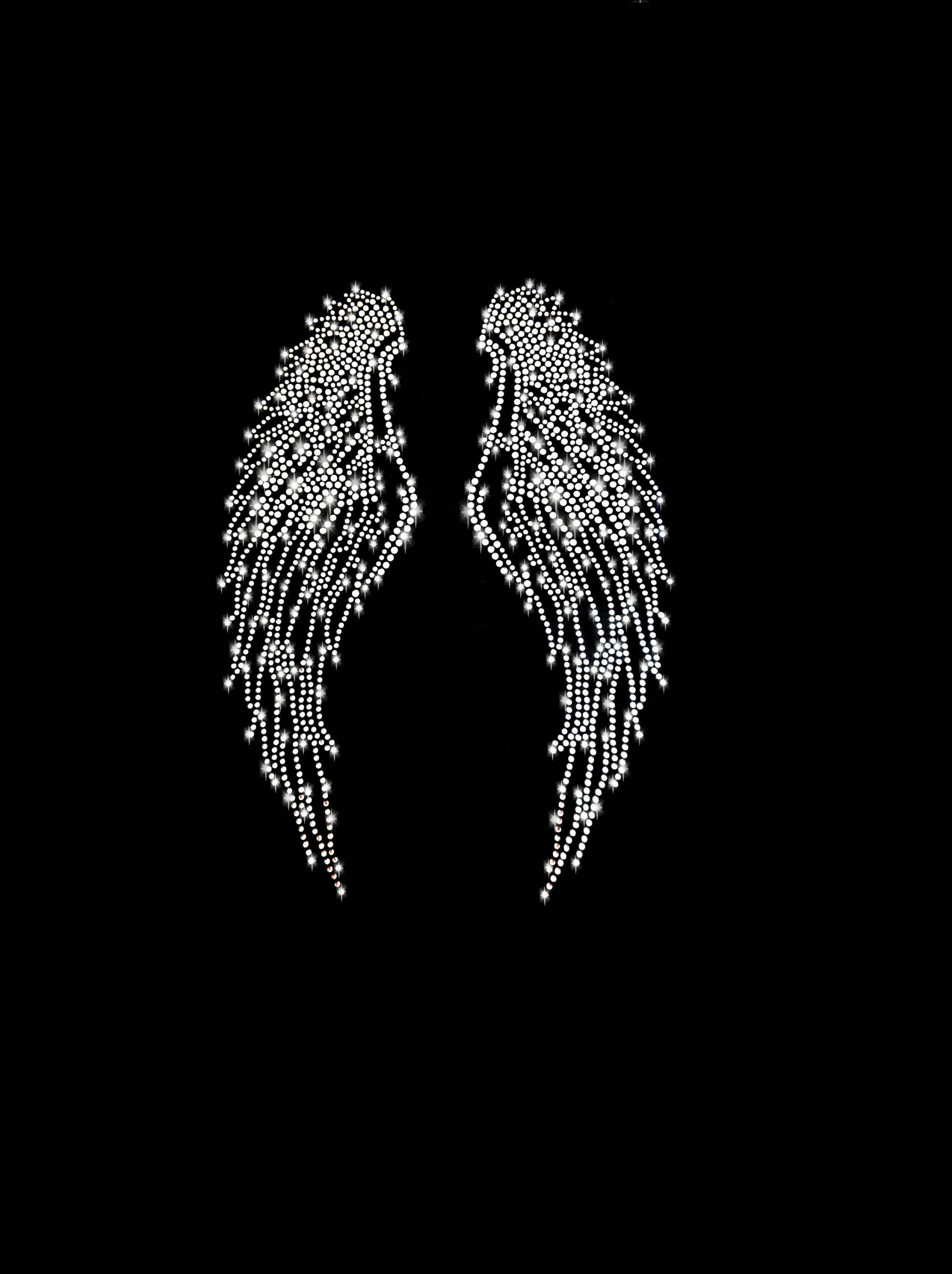 xl Strass Applikation Flügel Wings Bügelbild Hot Fix Applikationen Strasssteine Rhinestone Aufbügeln Iron On Engel Angel Fluegel xl Strass Applikation Flügel Wings Bügelbild Hot Fix Applikationen Strasssteine Rhinestone Aufbügeln Iron On Engel Angel Fluegel von ApfelblueteShopDE