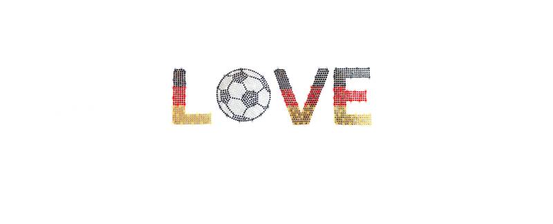 xl Strass Fussball Bügelbild Applikation Fußball Love Deutschland Germay Soccer Wm Em Fahne Flagge Liebe Hotfix Applikationen Strasssteine xl Strass Fussball Bügelbild Applikation Fußball Love Deutschland Germay Soccer Wm Em Fahne Flagge Liebe Hotfix Applikationen Strasssteine von ApfelblueteShopDE