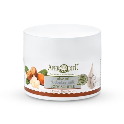 Aphrodite Jugendelixier Body Butter Soufflé - Straffende Körpercreme extrem mit Eselsmilch zur Wiederherstellung der Feuchtigkeit der Haut & als Körperpflege Damen - Körperlotion (200 ml) von Aphrodite
