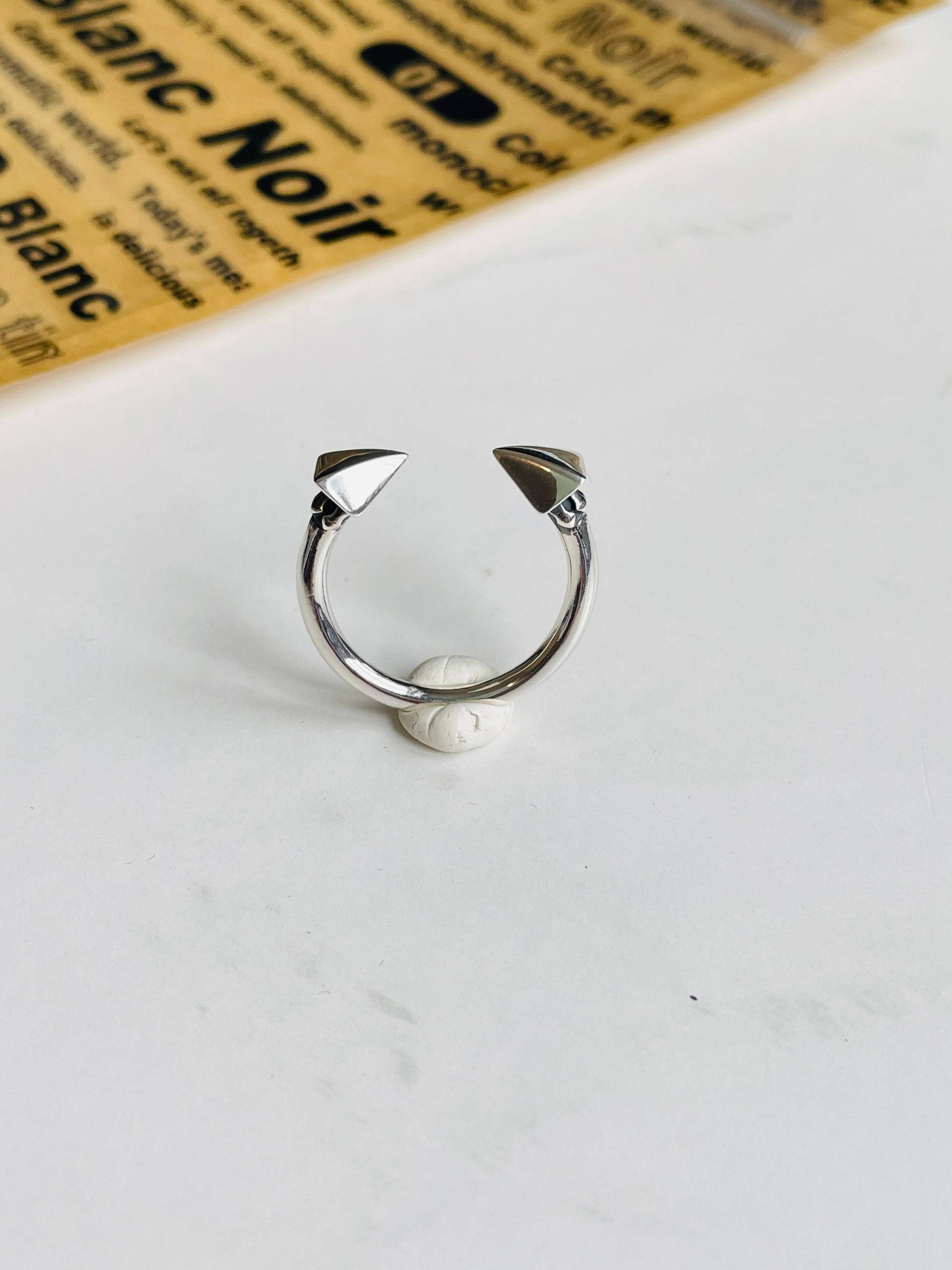 925 Sterling Silber Ring_Simple Ring - Verstellbarer Hand Cooler 925 Sterling Silber Ring_Simple Ring - Verstellbarer Hand Cooler von AphroditeSterling
