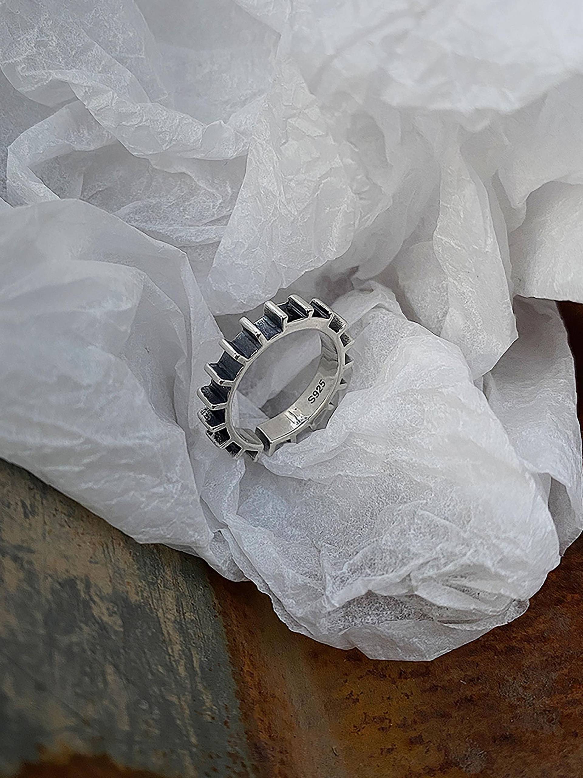Aphrodit Sterling_925 Sterling Silber Ring_Cool Verstellbar Hand 925 Ring Aphrodit Sterling_925 Sterling Silber Ring_Cool Verstellbar Hand 925 Ring von AphroditeSterling