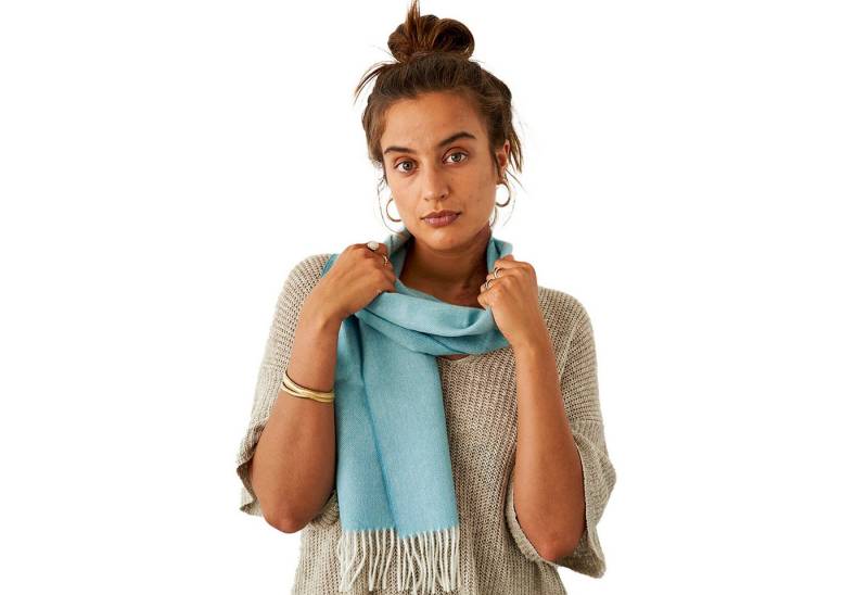 Apikuna Schal aus 100 % Baby-Alpakawolle – weich, warm & zeitlos von Apikuna