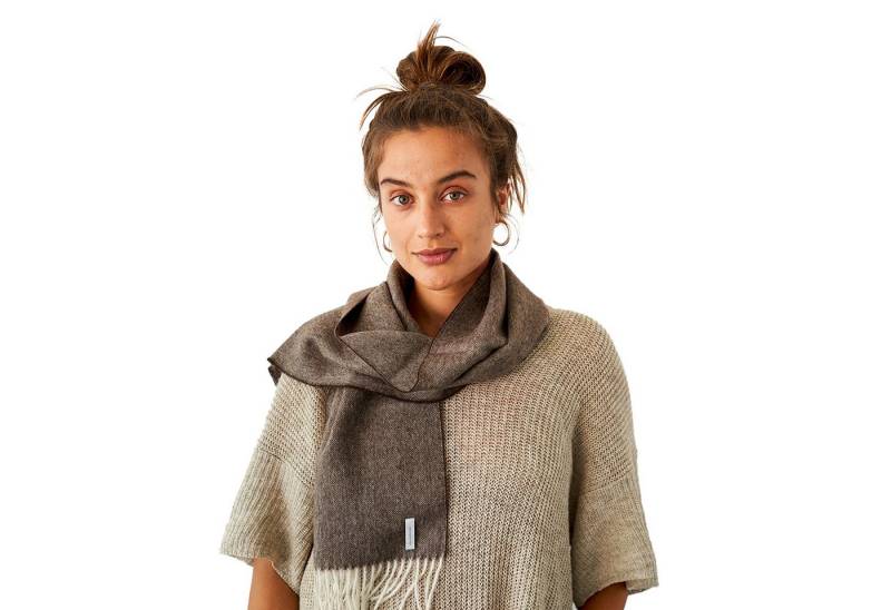 Apikuna Schal aus 100 % Baby-Alpakawolle – weich, warm & zeitlos von Apikuna