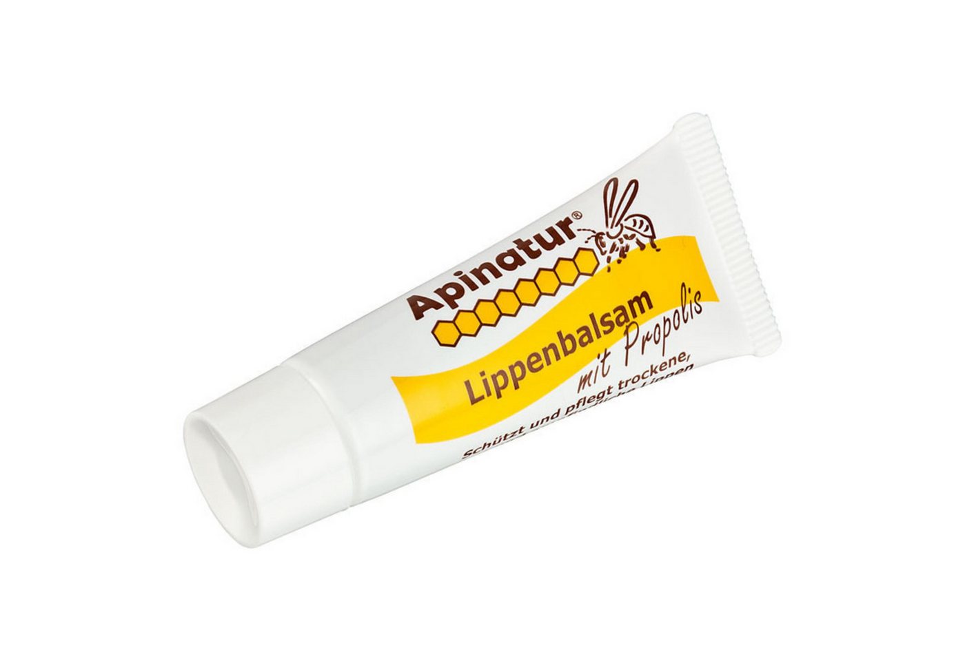 Apinatur Lippenbalsam Apinatur Lippenbalsam mit Propolis 10 ml Tube Lippenpflege beeswax, 1-tlg., Lippenpflegeprodukt mit Propolis von Apinatur