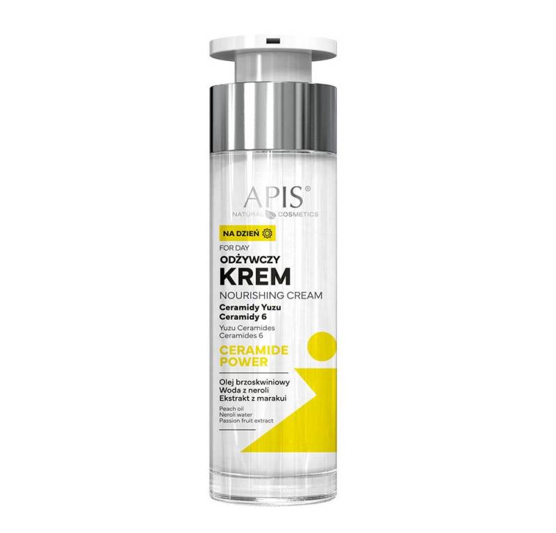 Apis Natural Cosmetics Anti-Aging-Creme APIS CERAMIDE POWER, Nährende Tagescreme, 50 ml von Apis Natural Cosmetics