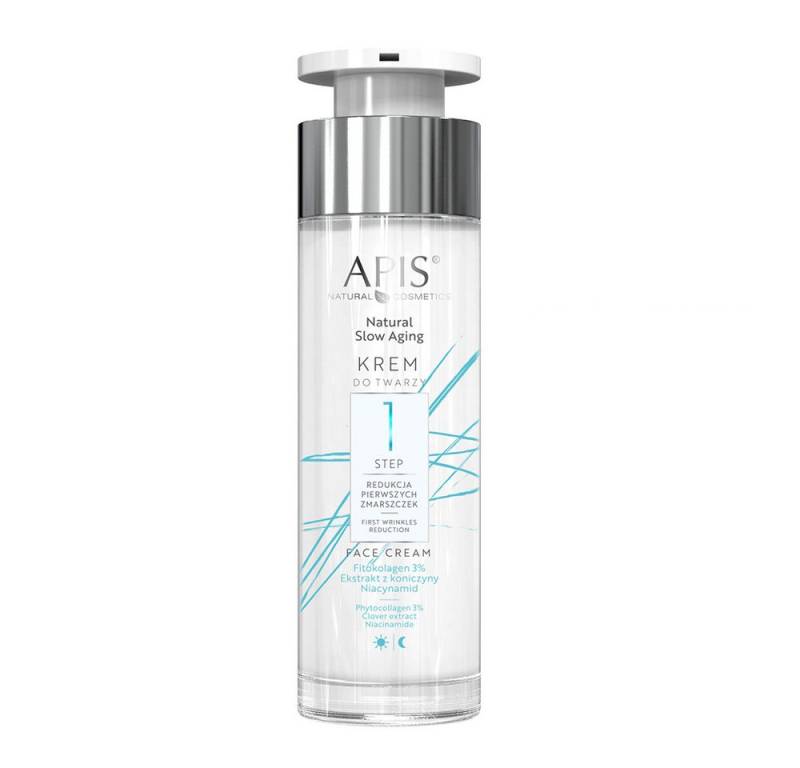 Apis Natural Cosmetics Anti-Aging-Creme APIS NATURAL SLOW AGING Gesichtscreme Schritt 1 / 50ml von Apis Natural Cosmetics