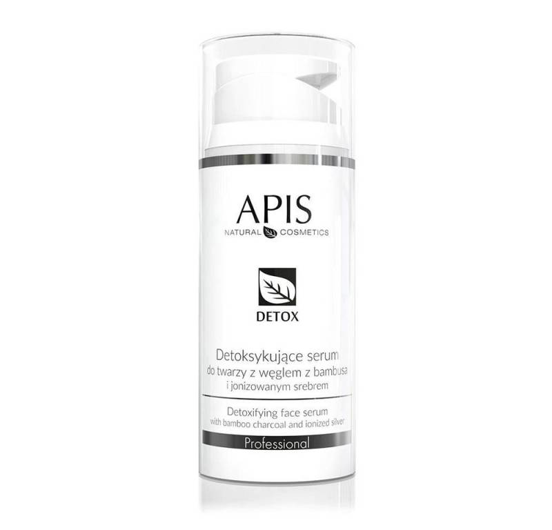 Apis Natural Cosmetics Anti-Falten-Serum APIS DETOX Entgiftendes Serum mit verbundenem Silber, 100 ml von Apis Natural Cosmetics