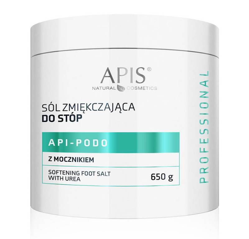 Apis Natural Cosmetics Fußbädersalz APIS API-PODO Weichmachendes Fußsalz mit Urea, 650 g von Apis Natural Cosmetics