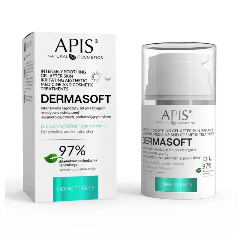 Apis Natural Cosmetics Gesichtsgel APIS DERMASOFT, Intensive Beruhigungsgel, 50 ml von Apis Natural Cosmetics