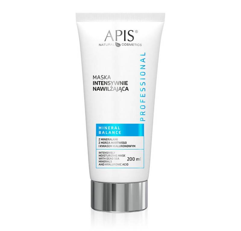 Apis Natural Cosmetics Gesichtsmaske APIS HYDRO BALANCE, Feuchtigkeitsspendende Creme-Maske, 200 ml von Apis Natural Cosmetics