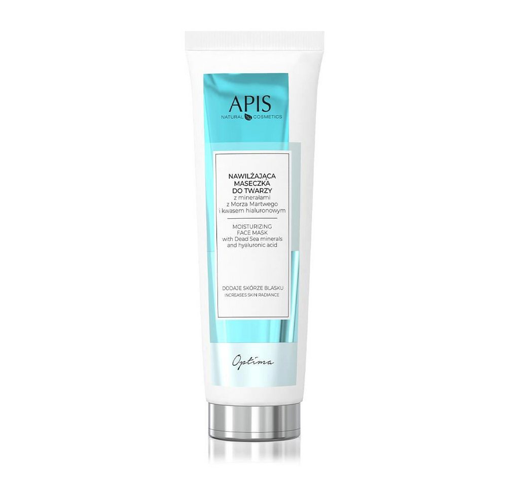 Apis Natural Cosmetics Gesichtsmaske APIS OPTIMA, Maske mit Mineralien aus dem Toten Meer, 100ml von Apis Natural Cosmetics