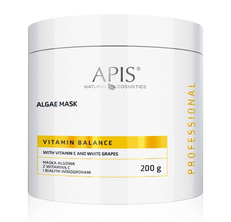 Apis Natural Cosmetics Gesichtsmaske APIS VITAMIN BALANCE, Algenmaske, 200 g von Apis Natural Cosmetics