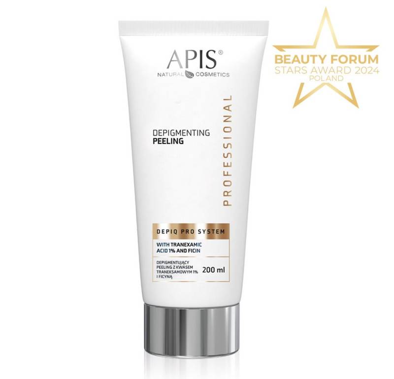 Apis Natural Cosmetics Gesichtspflege APIS DEPIQ PRO SYSTEM, Peeling gegen Pigmentflecken, 200ml von Apis Natural Cosmetics