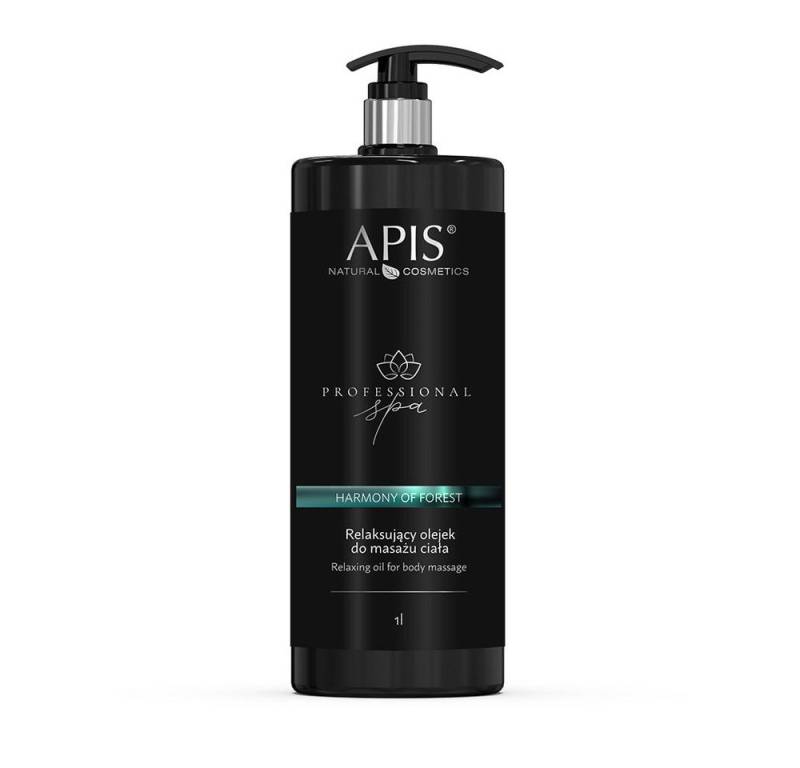 Apis Natural Cosmetics Körperöl APIS HARMONY OF FOREST, Entspannendes Körpermassageöl/1L von Apis Natural Cosmetics