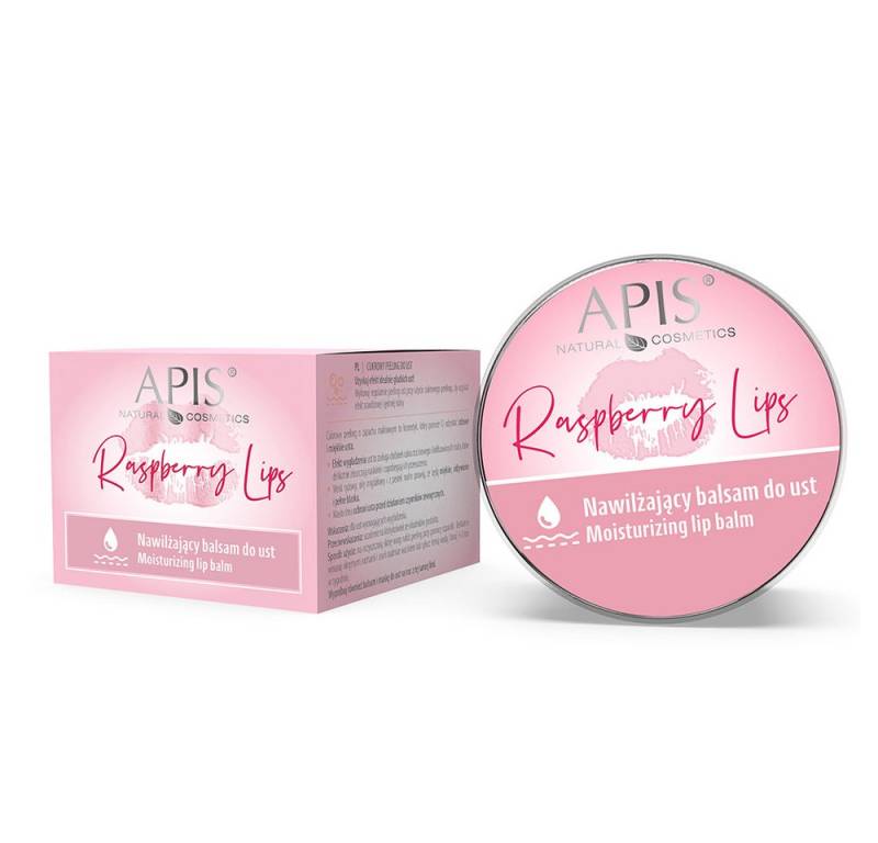Apis Natural Cosmetics Lippenbalsam APIS RASPBERRY LIPS Feuchtigkeitsspendender Lippenbalsam / 10 ml von Apis Natural Cosmetics