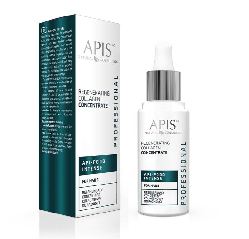 Apis Natural Cosmetics Nagel-Intensivkur APIS API-PODO INTENSE Kollagenkonzentrat für Nägel / 30 ml von Apis Natural Cosmetics