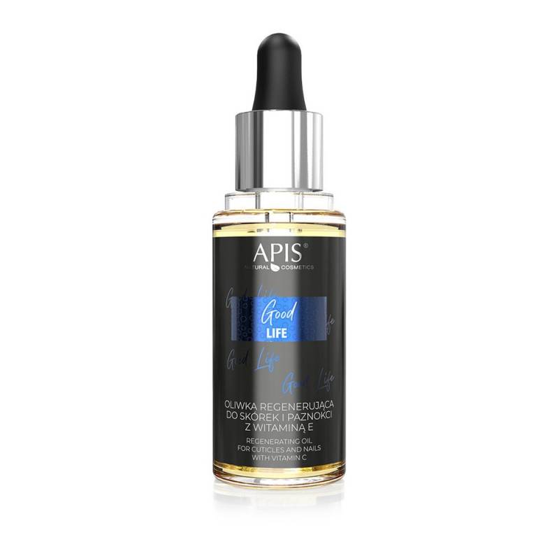 Apis Natural Cosmetics Nagelhautcreme APIS GOOD LIFE, Nagelregenerierendes Öl mit Vitamin E, 30 ml von Apis Natural Cosmetics