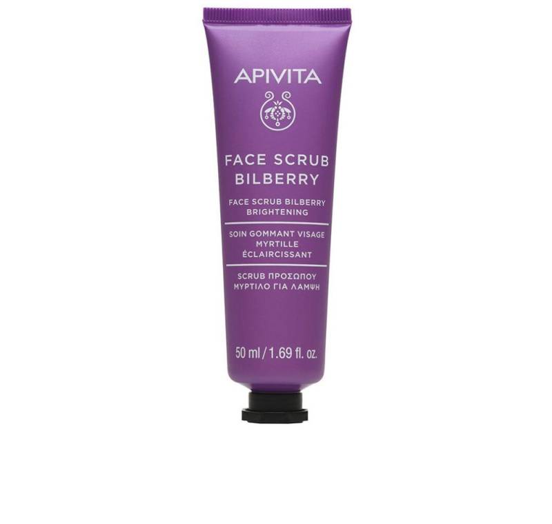 Apivita Gesichtspeeling Aufhellendes Gesichtspeeling FACE MASK mit Blaubeeren 50 ml von Apivita
