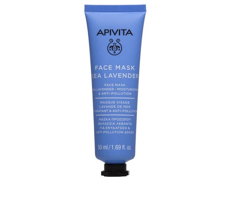 Apivita Körperpflegemittel Moisturizing anti-pollution FACIAL MASK with sea lavender 50ml von Apivita