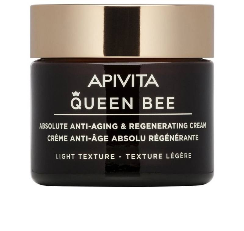 Apivita Körperpflegemittel QUEEN BEE absolute anti-aging regenerating cream light texture 50 ml von Apivita