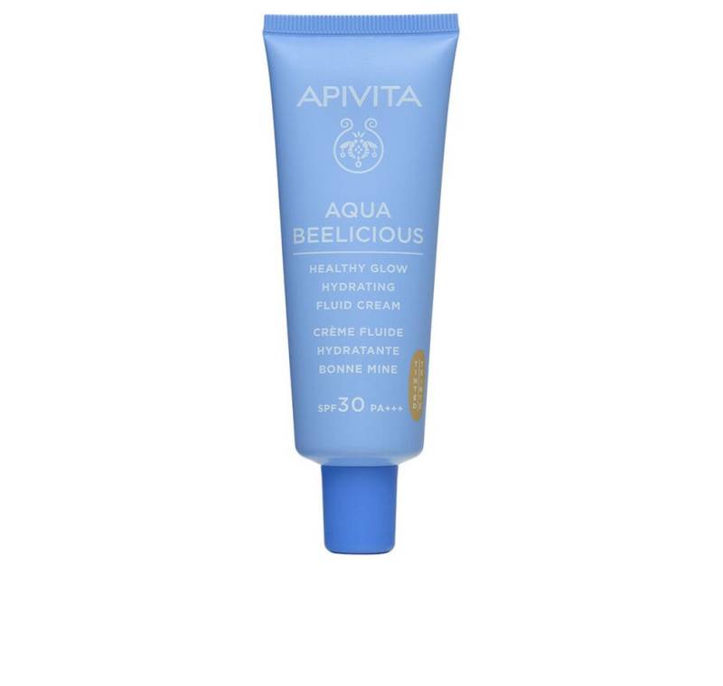 Apivita Tagescreme AQUA BEELICIOUS tinted moisturizing illuminating fluid cream 40ml von Apivita