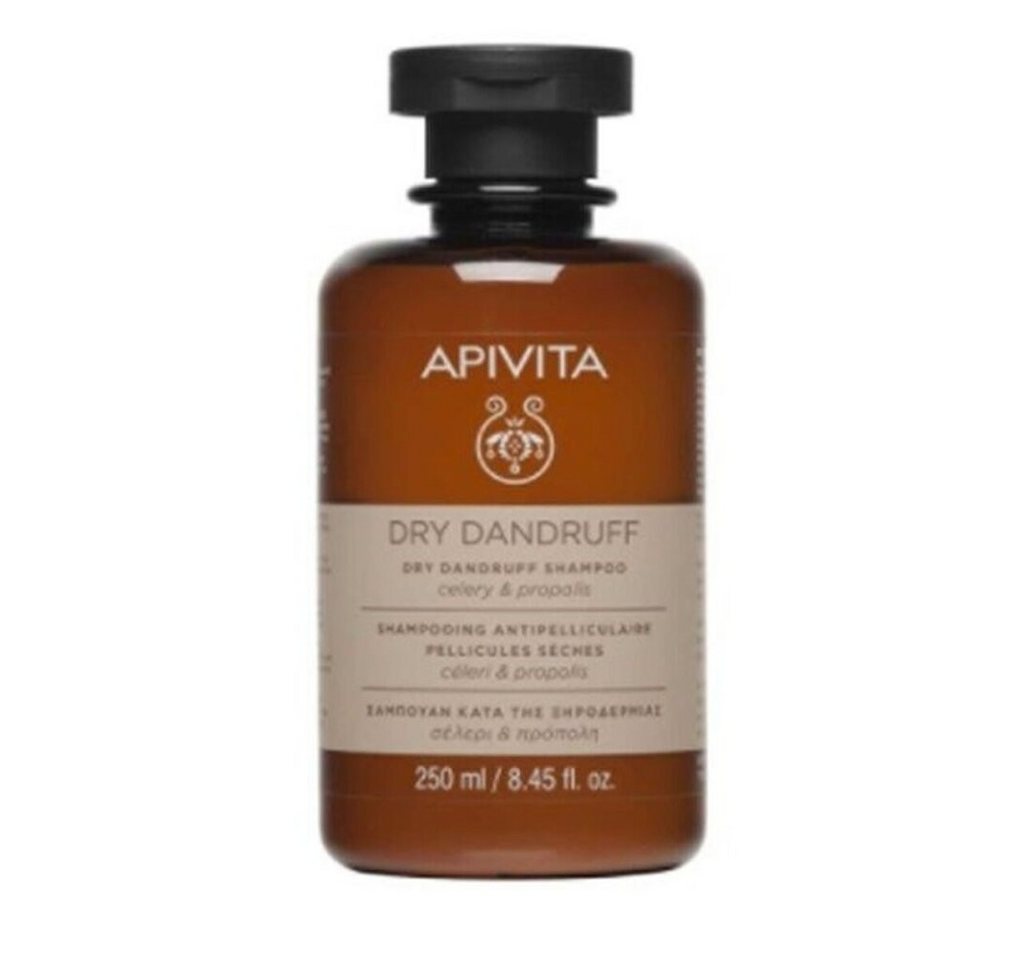 Apivita Trockenshampoo Trockenes Anti-Schuppen-SHAMPOO mit Sellerie und Propolis 250 ml von Apivita