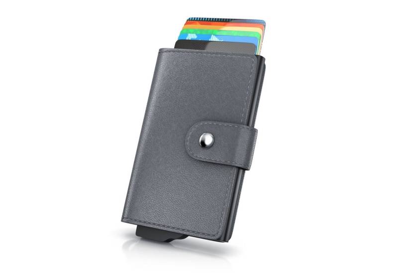 Aplic Kartenetui, NFC / RFID Blocker Karten Portemonnaie, Abschirmung für max. 6 Karten von Aplic