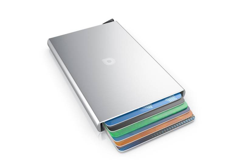 Aplic Kartenetui Karten Schutzhülle aus Alu für 6 Karten NFC / RFID Abschirmung Blocker, NFC / RFID Blocker, Kartentresor, Kartenetui von Aplic