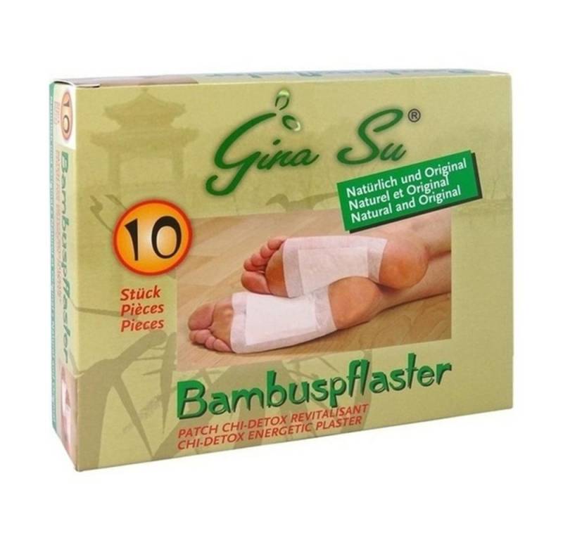 ApoFit Arzneimittelvertrieb GmbH Wundpflaster BAMBUSPFLASTER Gina Su Vitalpflaster, 10 Stück (10 St), Bambuspflaster von ApoFit Arzneimittelvertrieb GmbH
