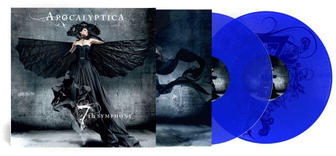 7th symphony von Apocalyptica - 2-LP (Coloured, Gatefold, Limited Edition, Re-Release) von Apocalyptica