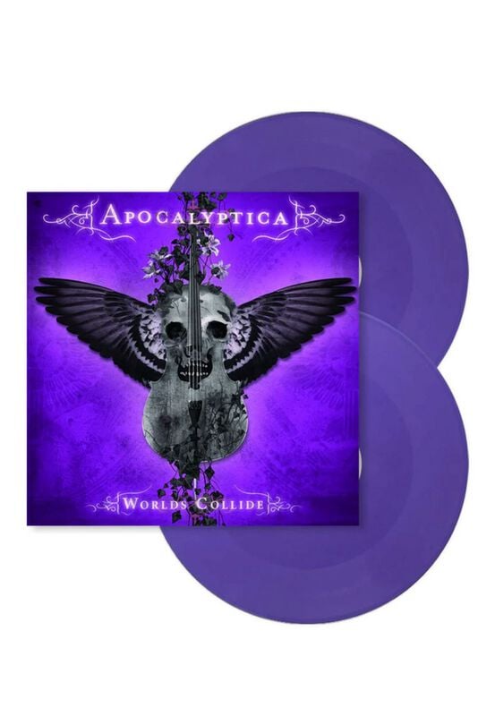 Apocalyptica Worlds collide LP multicolor von Apocalyptica