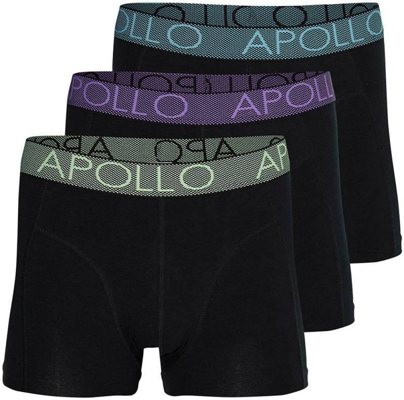 Apollo Boxer MEN BOXERSHORTS (Spar-Pack, 3er Pack) mit hohem Baumwollanteil, elastisch und gut an den Körper von Apollo