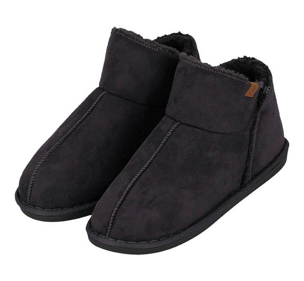 Apollo LADIES HOME BOOTS SUEDE Hausschuh mit Logoprägung und kuscheligen, wärmenden Innenfutter Apollo LADIES HOME BOOTS SUEDE Hausschuh mit Logoprägung und kuscheligen, wärmenden Innenfutter von Apollo