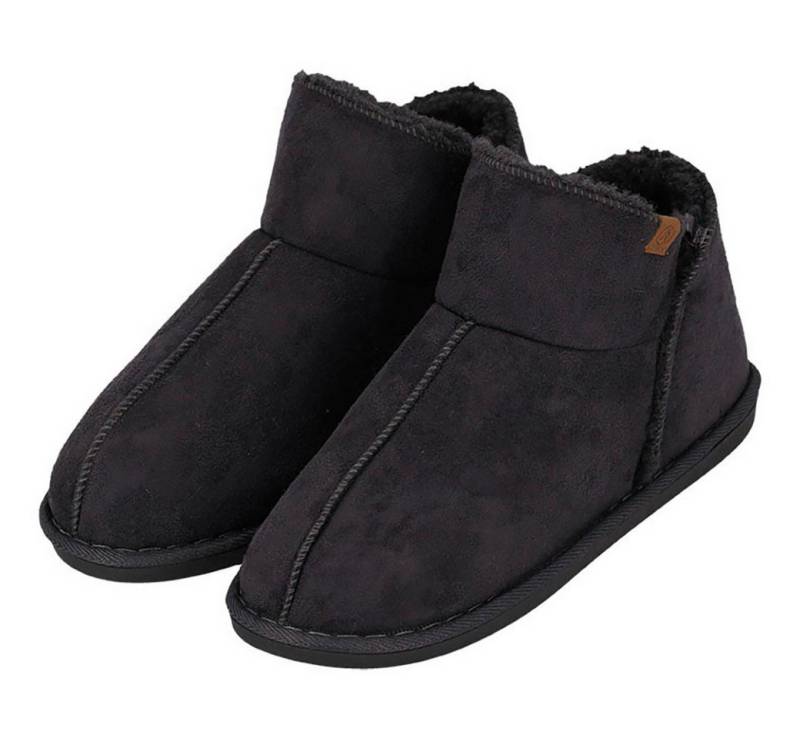 Apollo LADIES HOME BOOTS SUEDE Hausschuh mit Logoprägung und kuscheligen, wärmenden Innenfutter von Apollo