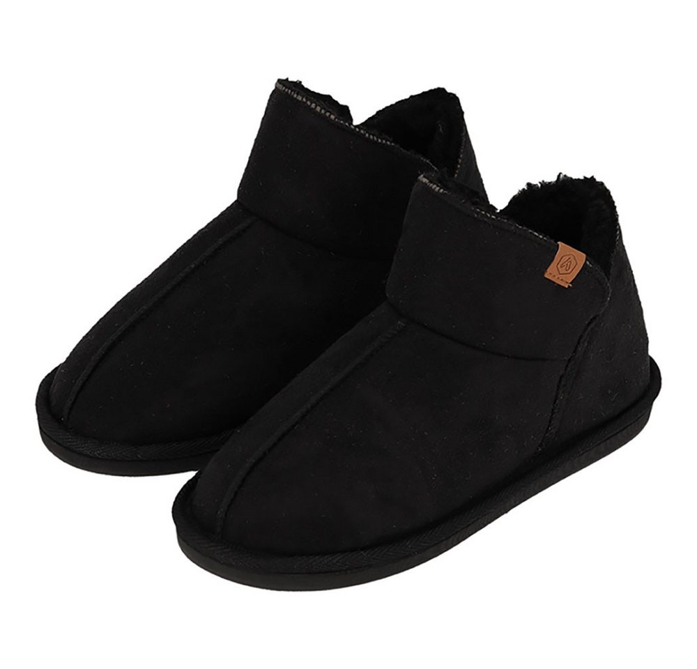Apollo LADIES HOME BOOTS SUEDE Hausschuh mit Logoprägung und kuscheligen, wärmenden Innenfutter Apollo LADIES HOME BOOTS SUEDE Hausschuh mit Logoprägung und kuscheligen, wärmenden Innenfutter von Apollo