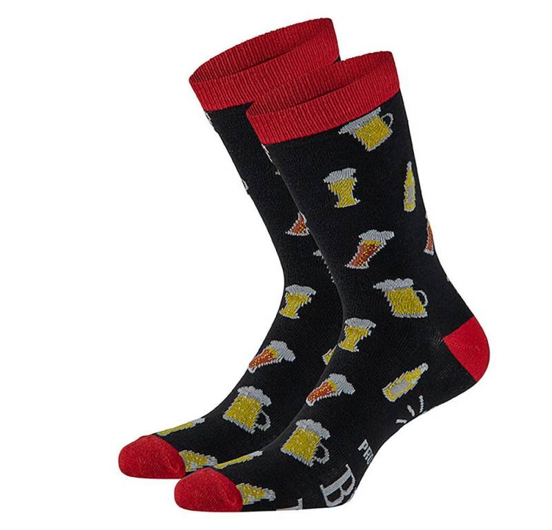 Apollo Socken BIER SOCKEN in der GESCHENK-DOSE (1-Paar) originell verpackt in einer Getränkedose von Apollo