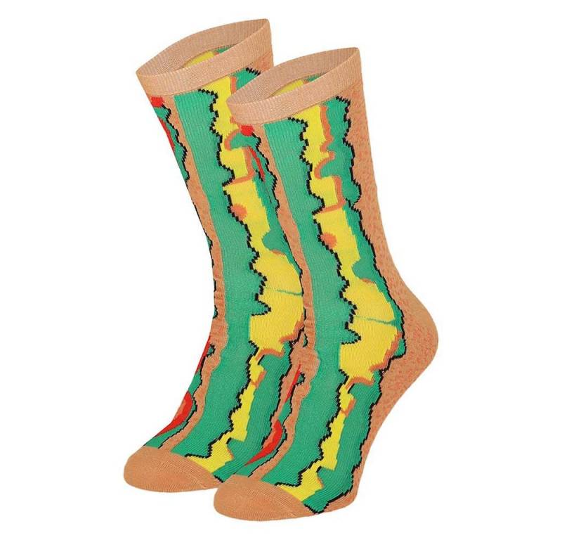 Apollo Socken SANDWICH (1-Paar) originell verpackt in einer Sandwich-Box (1 Paar) von Apollo