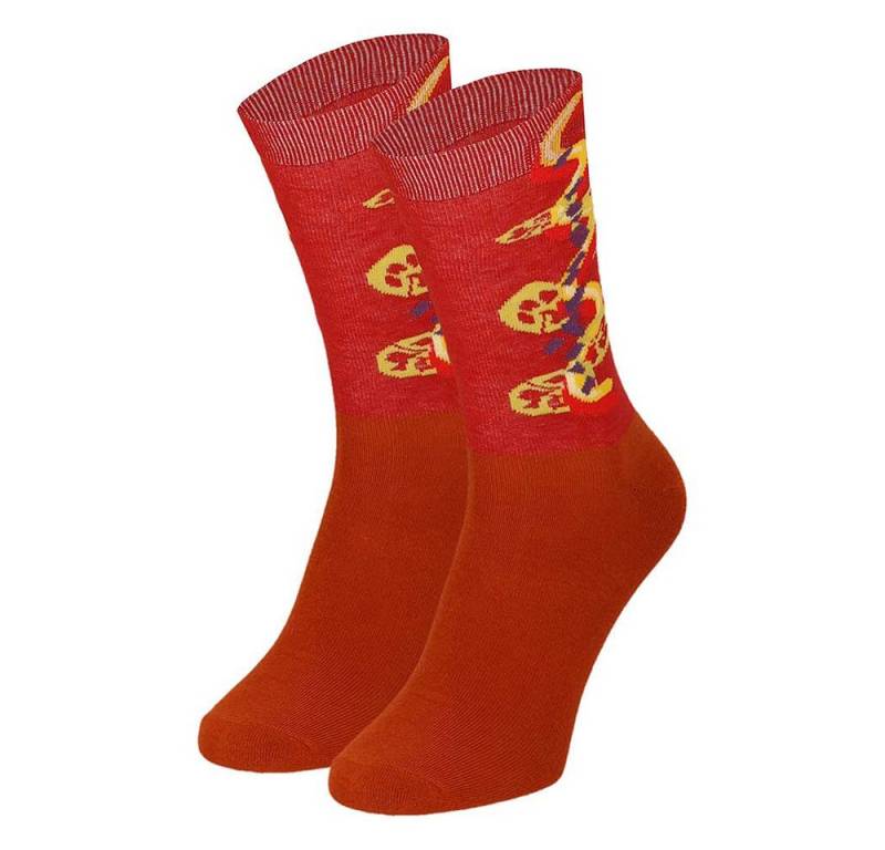 Apollo Socken witzige SOCKEN in origineller Verpackung (1-Paar) originell verpackt, Bierdose, Burgerkarton, Kaffeebecher uvm von Apollo