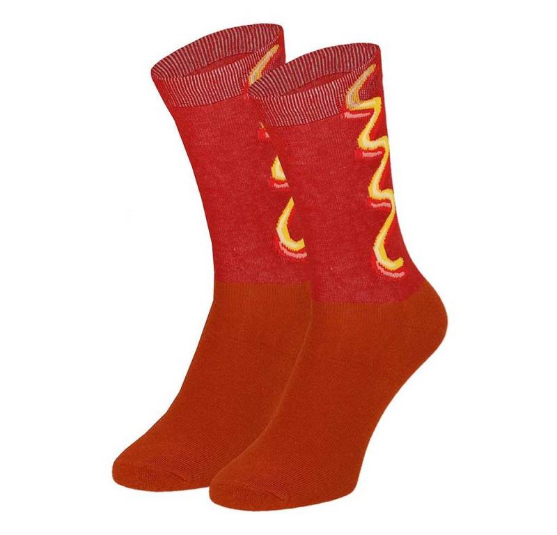 Apollo Socken witzige SOCKEN in origineller Verpackung (1-Paar) originell verpackt, Bierdose, Burgerkarton, Kaffeebecher uvm von Apollo