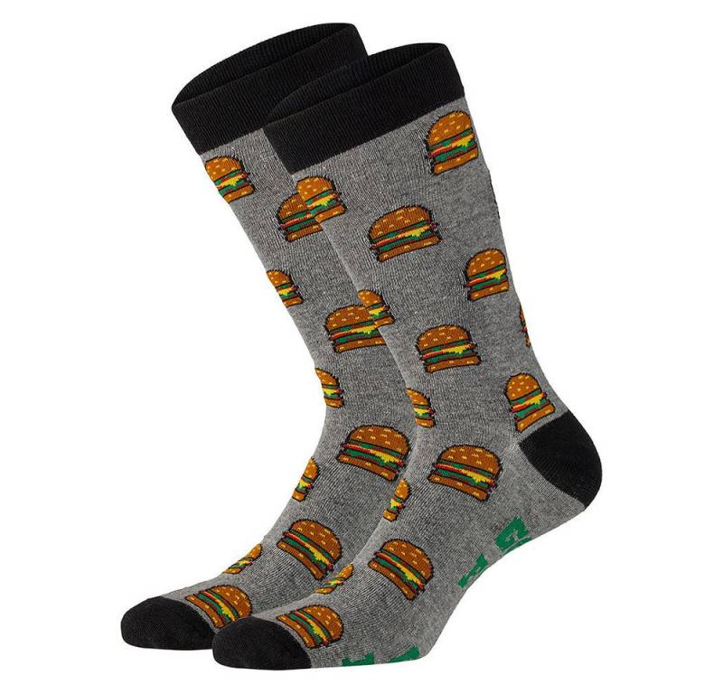 Apollo Socken witzige SOCKEN in origineller Verpackung (1-Paar) originell verpackt, Bierdose, Burgerkarton, Kaffeebecher uvm von Apollo