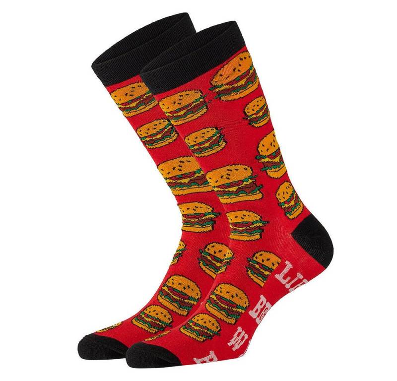 Apollo Socken witzige SOCKEN in origineller Verpackung (1-Paar) originell verpackt, Bierdose, Burgerkarton, Kaffeebecher uvm von Apollo