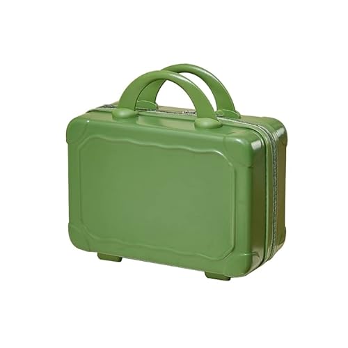 14 Zoll Mini ABS Kosmetiktasche Tragbarer Reise Make Up Koffer Dekorative Handgepäck Tragetasche Für Frauen Mädchen Gepäck Kosmetiktasche von Apooke