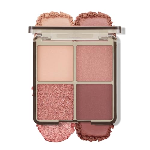 Apooliy 4-Farben-Lidschatten-Palette, mattes Lidschatten-Puder mit langer Haltbarkeit, Glitzer-Schimmer-Lidschatten-Palette, ideal für Reisen Apooliy 4-Farben-Lidschatten-Palette, mattes Lidschatten-Puder mit langer Haltbarkeit, Glitzer-Schimmer-Lidschatten-Palette, ideal für Reisen von Apooliy
