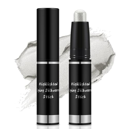 Apooliy Creme-Lidschatten-Stift,Wasserfester Lidschatten-Stift,Matte und schimmernde Lidschatten Multi-Stick,Langlebiges Augen-Makeup-Stift,Grün von Apooliy